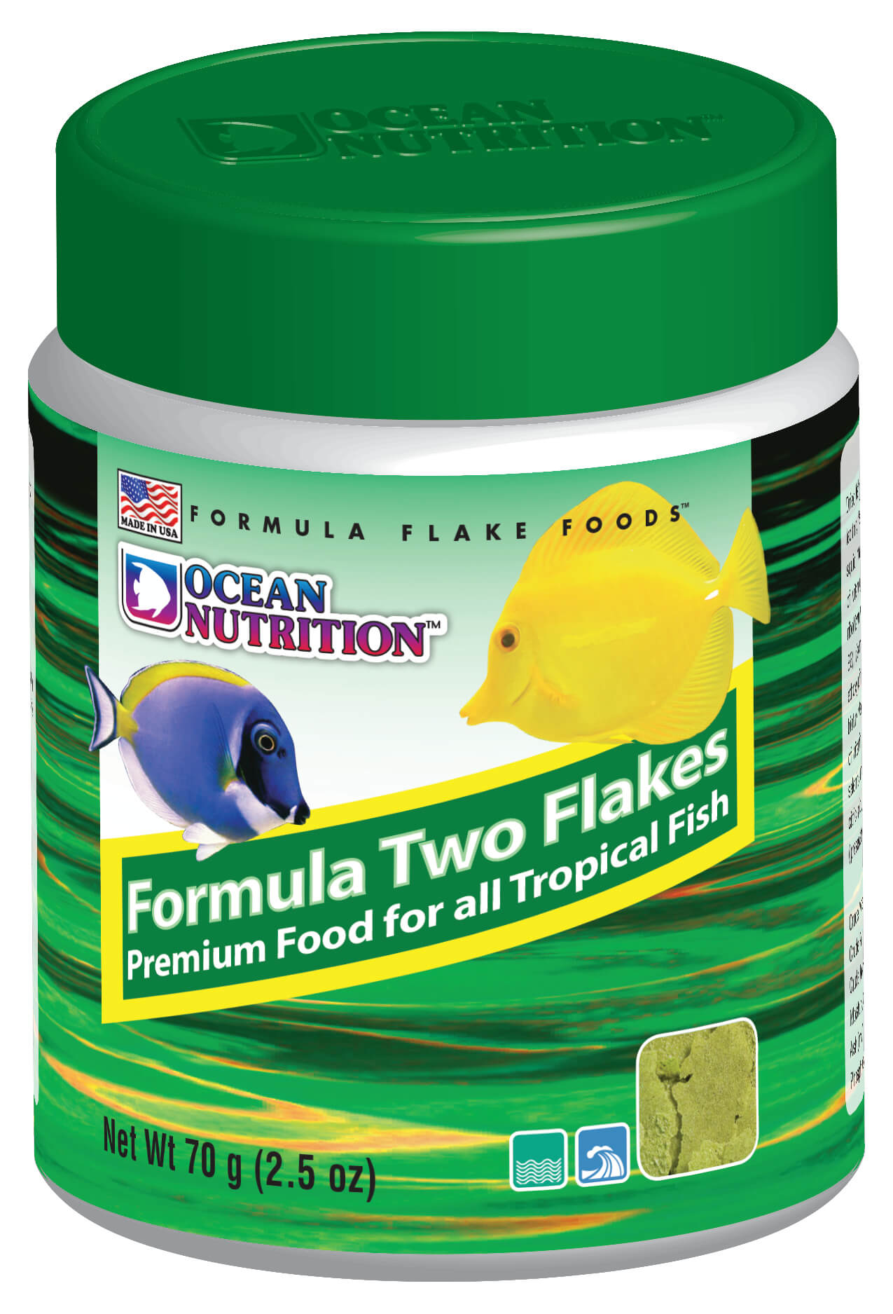 Ocean Nutrition Formula 2 Flake Food 2.5 oz
